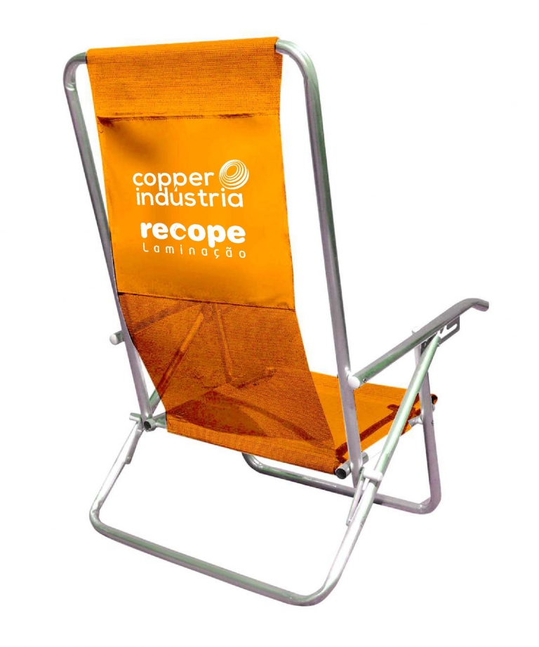 Cadeira de Praia 5 Posições – CP005 – COOPER INDUSTRIA RECOPE