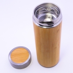 Brinde Kit com Garrafa Térmica Ecológica e Caixa de Chá