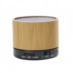 Brinde Caixa de Som Multimídia Bluetooth em Bambu