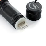 Brinde Lanterna LED Recarregável USB com Zoom